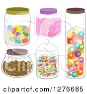 Poster, Art Print Of Jars With Candies