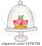 Cake In A Stand And Dome