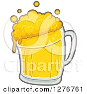 Poster, Art Print Of Bubbly Beer