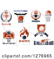 Poster, Art Print Of Basketball And Text Sports Designs