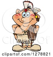 Happy Native American Indian Man