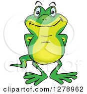 Poster, Art Print Of Happy Gecko