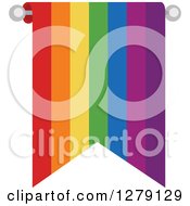 Poster, Art Print Of Rainbow Stripe Bunting Flag
