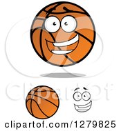 Poster, Art Print Of Basketballs And A Face 2