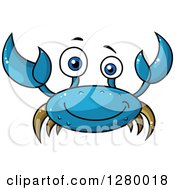 Poster, Art Print Of Cheerful Red Crab
