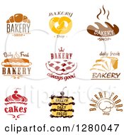 Poster, Art Print Of Bakery Treats And Text