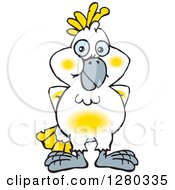 Poster, Art Print Of Happy Cockatoo Bird