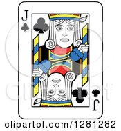 Jack Of Clubs Playing Card