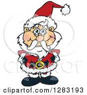 Poster, Art Print Of Happy Christmas Santa Claus