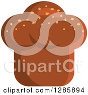 Clipart Of A Loaf Of Bread Royalty Free Vector Illustration