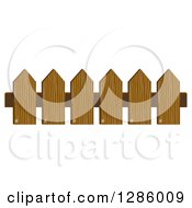 Poster, Art Print Of Wooden Picket Fence