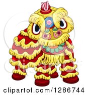 Chinese Lion Dance Costume