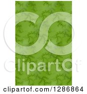 Clipart Of A Seamless Background Of Green Fractals Royalty Free Illustration