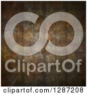 Clipart Of A Rusted Metal Background Royalty Free Illustration by KJ Pargeter