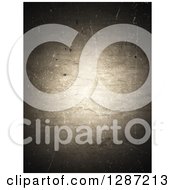 Clipart Of A Stained And Scratched Grungy Background Royalty Free Illustration