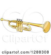Poster, Art Print Of Golden Trumpet