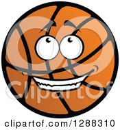 Poster, Art Print Of Black And Orange Basketball Character Looking Up