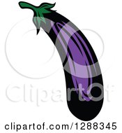 Poster, Art Print Of Purple Eggplant