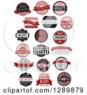 Poster, Art Print Of Quality Product Guarantee Labels 2