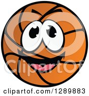 Poster, Art Print Of Happy Excited Basketball Character