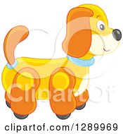 Poster, Art Print Of Rolling Toy Dog