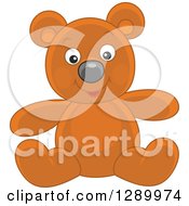 Poster, Art Print Of Happy Stuffed Teddy Bear Toy