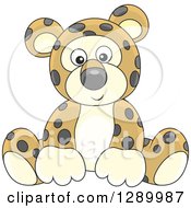 Poster, Art Print Of Cute Leopard Stuffed Animal Toy