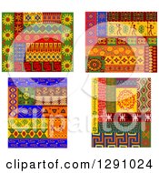 Poster, Art Print Of Tribal African Design Elements 2