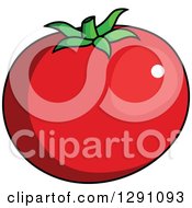 Poster, Art Print Of Cartoon Beefsteak Tomato