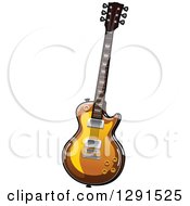 Poster, Art Print Of Shiny Electric Guitar