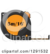 Black And Orange Measuring Tape 2