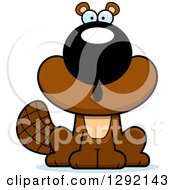 Poster, Art Print Of Cartoon Surprised Gasping Beaver