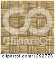 Clipart Of A Brown Thick Basket Weave Texture Background Royalty Free Illustration by Prawny