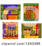 Poster, Art Print Of Tribal African Design Elements 3