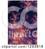 Clipart Of A Purple And Pink Fractal Spiral Background Royalty Free Illustration