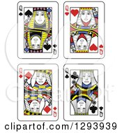 Poster, Art Print Of Queen Playing Cards