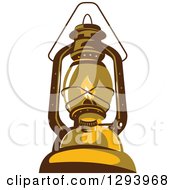 Poster, Art Print Of Retro Kerosene Lamp