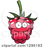 Goofy Raspberry Character