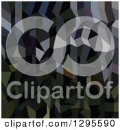 Poster, Art Print Of Low Poly Abstract Geometric Camouflage Background