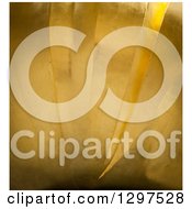 Clipart Of A 3d Gold Flame Texture Background 2 Royalty Free Illustration