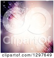Clipart Of A Bright Star Burst Background Royalty Free Vector Illustration