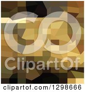 Poster, Art Print Of Low Poly Abstract Geometric Background