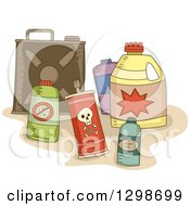 Containers Of Pesticides
