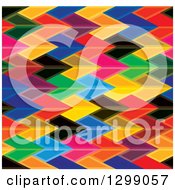 Poster, Art Print Of Background Of Colorful Arrows