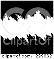 Poster, Art Print Of Black And White Grunge Background With Text Space
