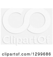 Clipart Of A Background Of White Squares Royalty Free Vector Illustration