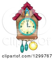 Poster, Art Print Of Bird In A Cuckoo Clock