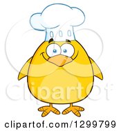 Poster, Art Print Of Cartoon Yellow Chick Chef
