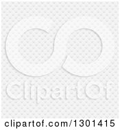 Clipart Of A White Texture Background Royalty Free Vector Illustration