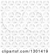 Poster, Art Print Of Seamless Ornate Grayscale Pattern Background